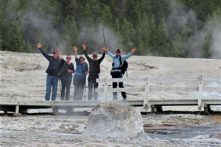 Beehive Geyser in the Upper Geyser Basin.